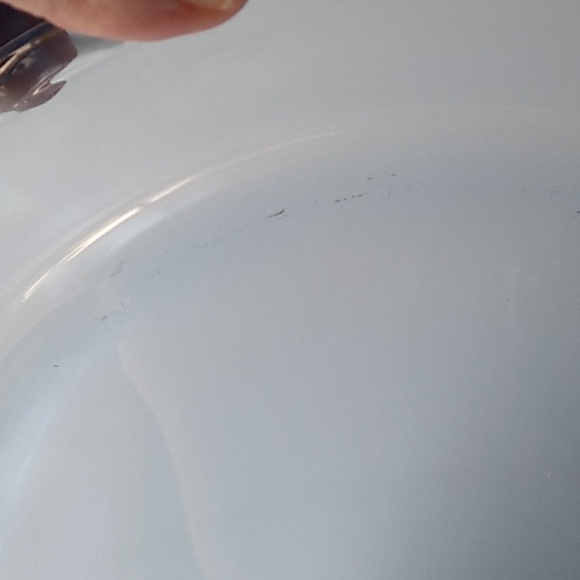 Anchor rare cobalt blue vintage deep 9" 1 qt. pie plate. - Picture 7 of 7